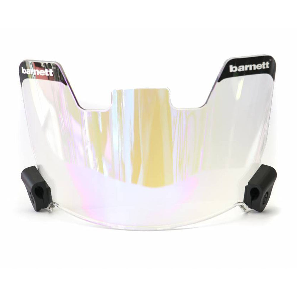 Paquete de 2 Barnett Football Eyeshields/Protección Ocular (Transparente + Azul)